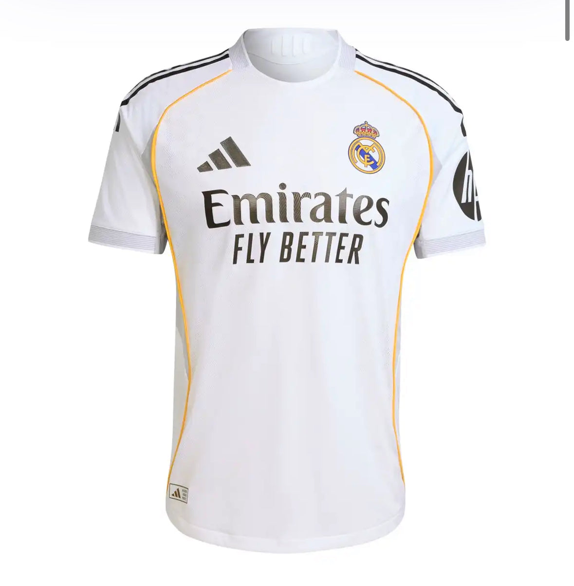 Adidas 25/26 Real Madrid Home Authentic Jersey