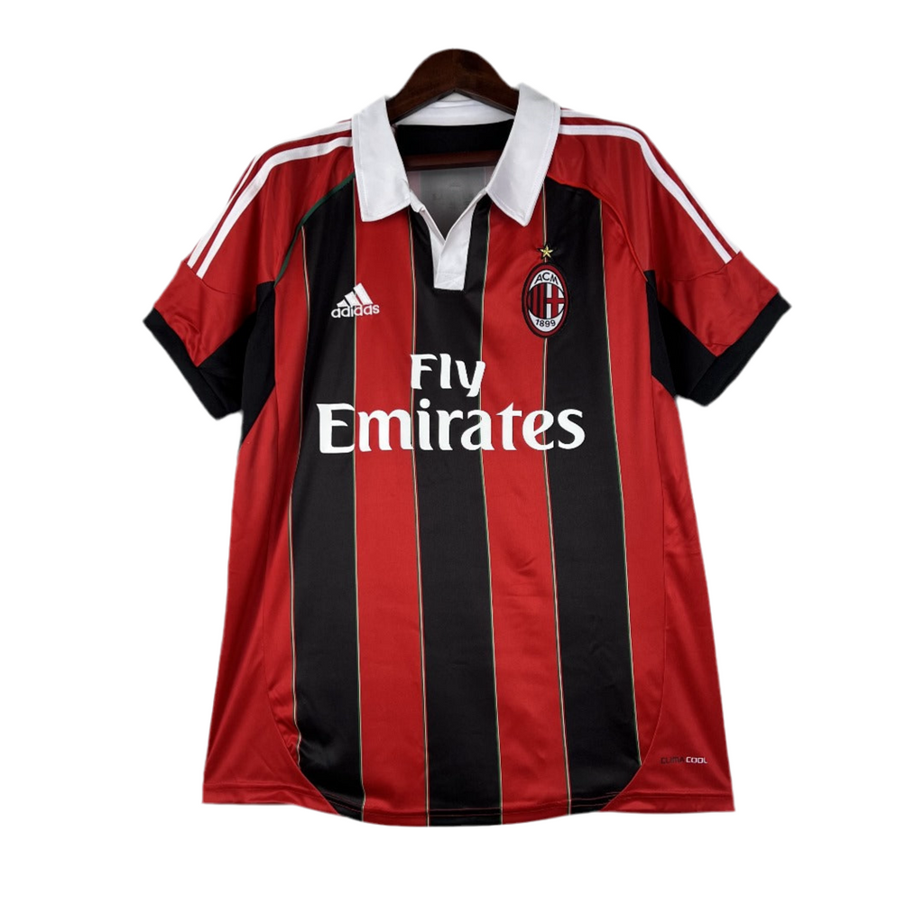 Retro 12/13 Ac Milan Home Jersey