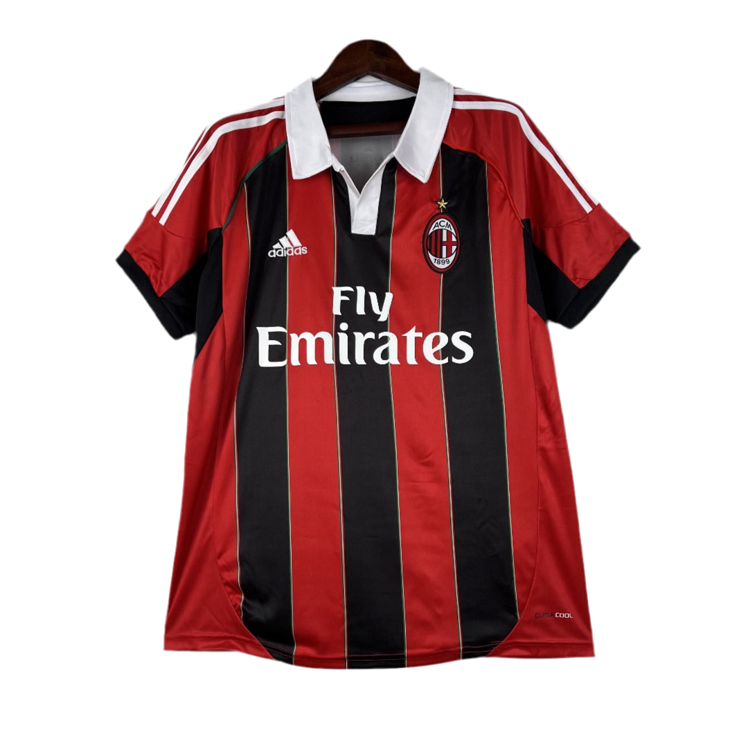 Retro 12/13 Ac Milan Home Jersey