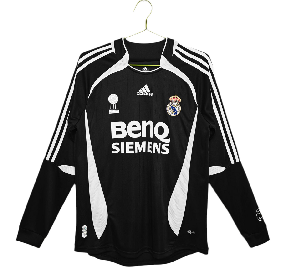 Retro 06/07 Long Sleeve Real Madrid Away Jersey