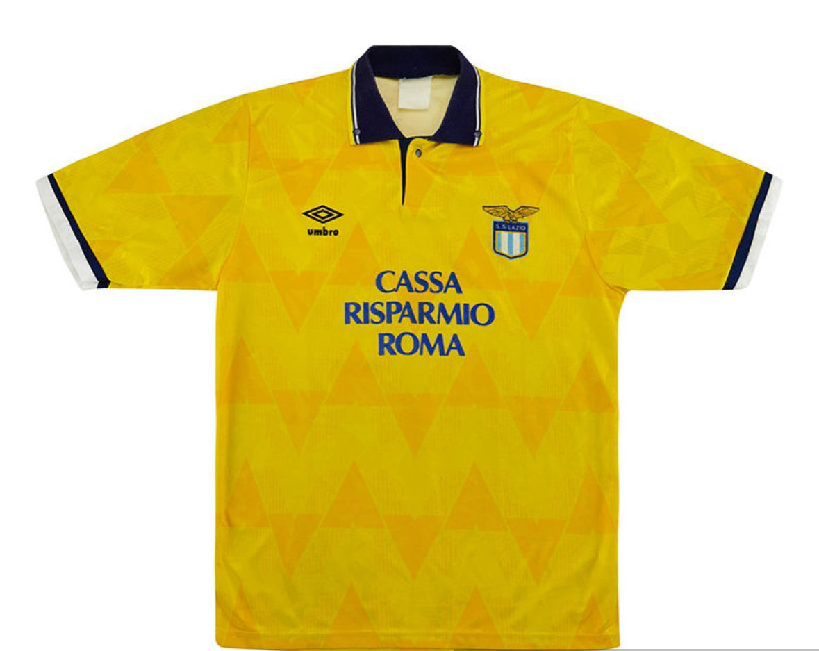 Retro 1991 Lazio Away Jersey