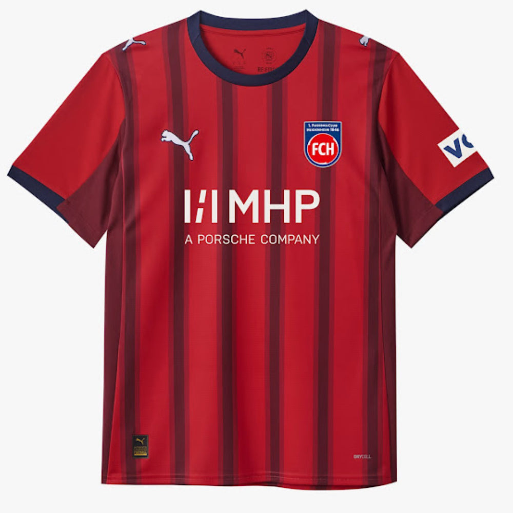 25/26 FC Heidenheim Home Jersey