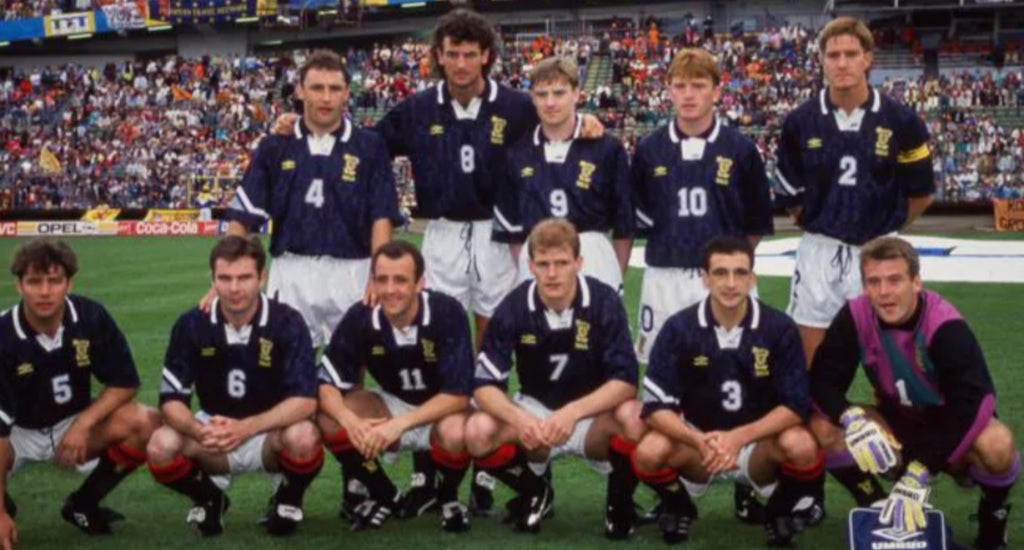 1991-94 Scotland Home Jersey