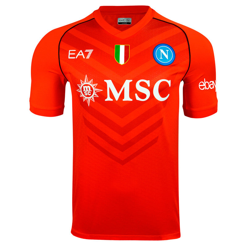 23/24 Napoli Goalkeeper Orange Jersey