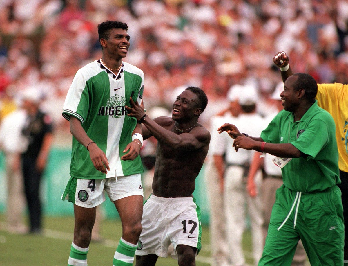 ICONIC 1996 Nigeria Home Jersey