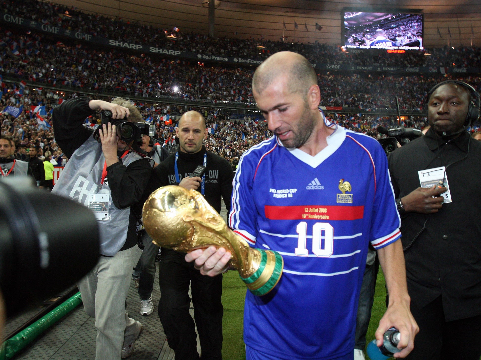 ICONIC 1998 France Home Jersey