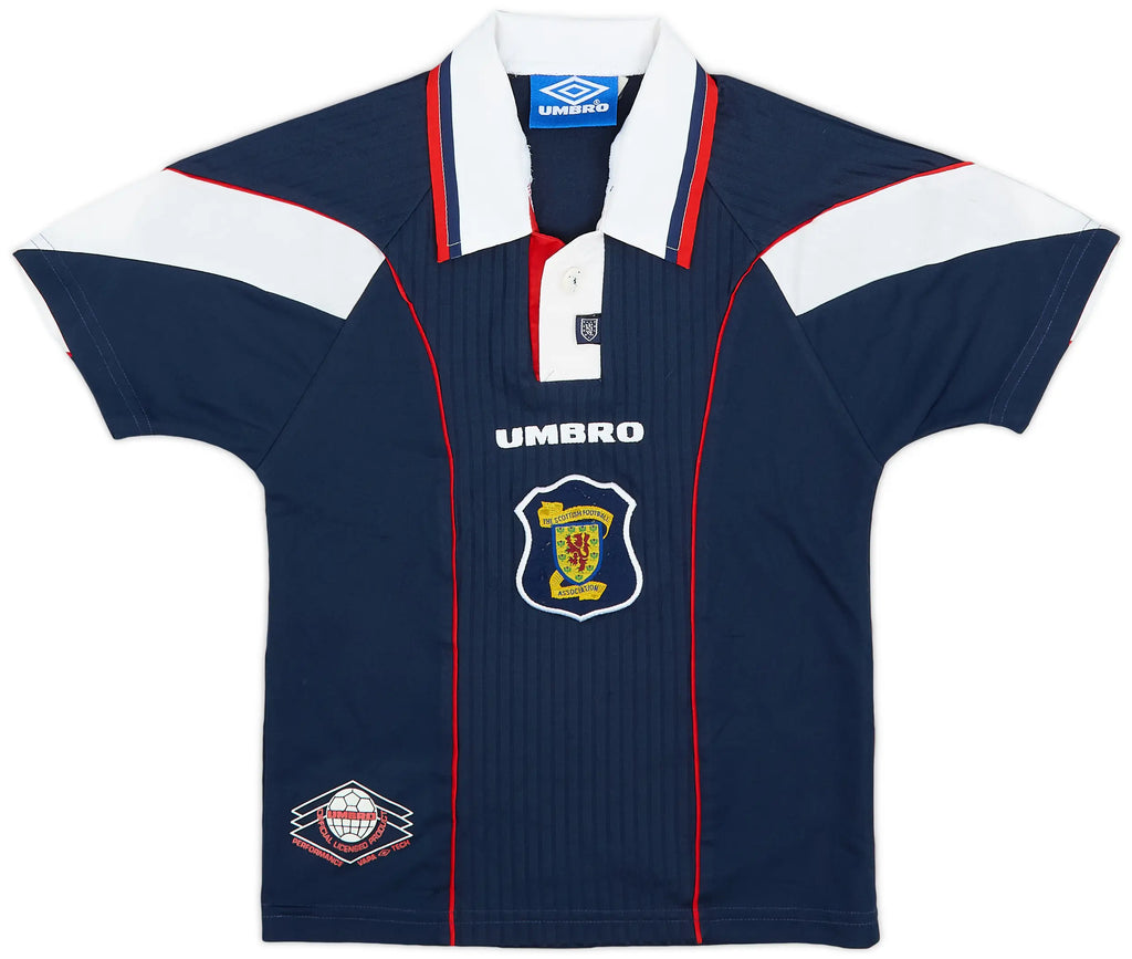 1996-98 Scotland Home Jersey