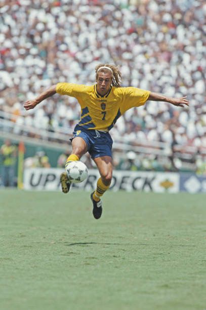 1994 Sweden Home Jersey