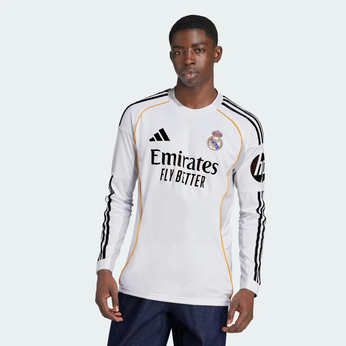 Adidas 25/26 Real Madrid Home  Long Sleeve